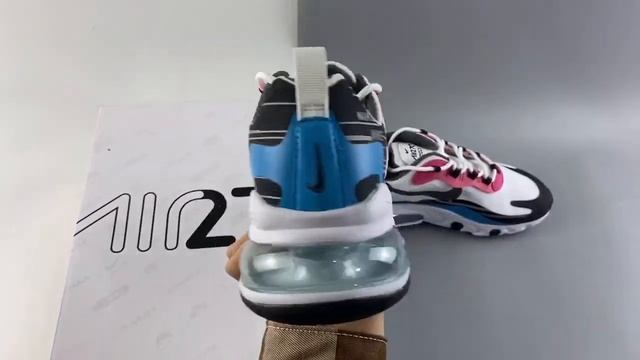 Nike Air Max 270 React Laser Blue Multi смотреть онлайн