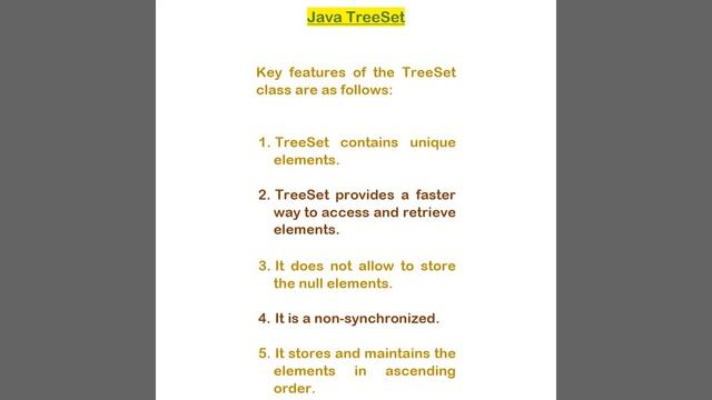 Java Collection Series - TreeSet | Simple Short Explanation | Easily understandable @javasip-offici смотреть онлайн