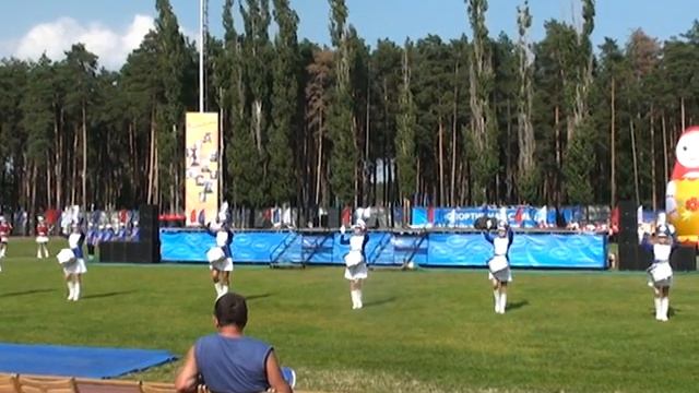 Ансамбль барабанщиц Катюша. День Металлурга 16 07 2011 смотреть онлайн