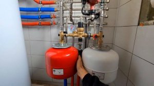 Отопление дома 120 м2, электрический котел protherm skat, Модуль «Обвязка котельной 02», нержавейка