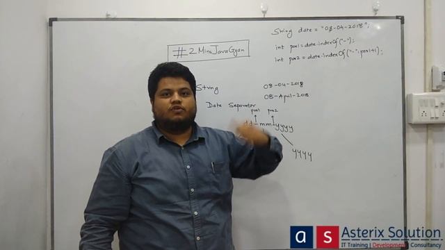 Date Separation in String #2MinsJavaGyan смотреть онлайн
