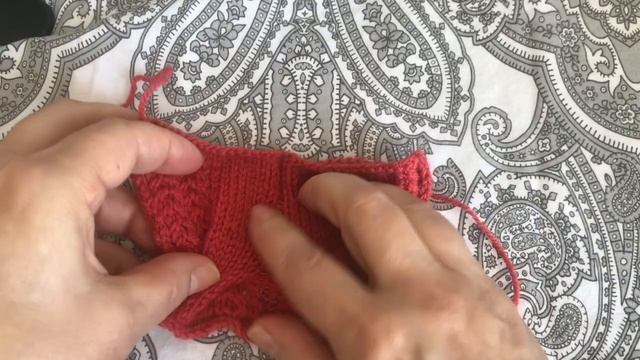 MASTER CLASS// Coral jumper with braided /PART 6/ Steaming the embossed front pattern смотреть онлайн