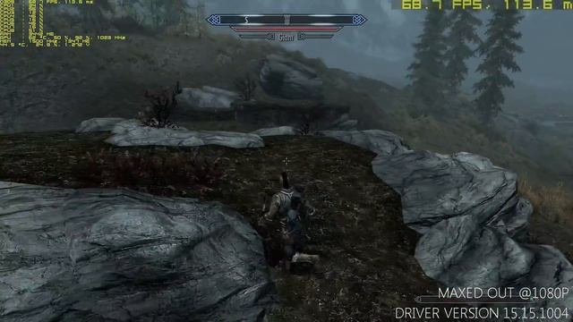 Skyrim Maxed Out on AMD R9 390 FX 8350 Driver 15.15.1004 смотреть онлайн