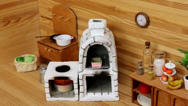 ЖАРИМ МИНИАТЮРНЫЕ ОВОЩИ | МИНИ еда | МИНИ КУХНЯ | Миниатюра #40 смотреть онлайн