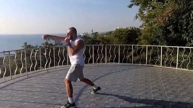 Бой с тенью .Бокс .Работа тренера смотреть онлайн