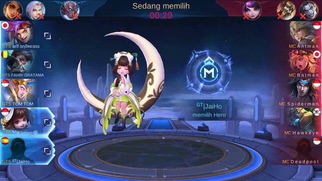 Qualifikasi LA Zone ID Mobile lagends Cafe ku смотреть онлайн