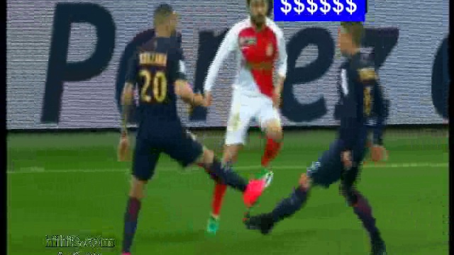 AS Monaco 1 - 1 Paris Saint-Germain HIH2 смотреть онлайн