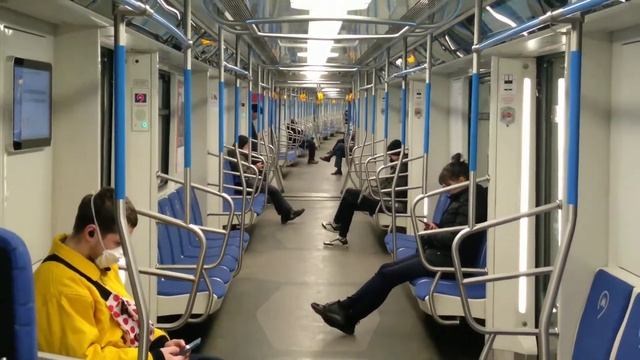Ночь, Москва, метро, карантин, поезд "москва" смотреть онлайн