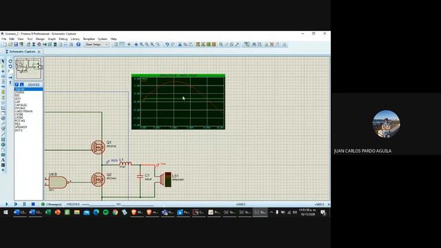 Simulación de amplificador clase D en proteus смотреть онлайн