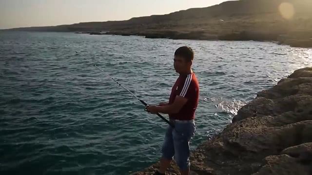 Ловля бычков на Каспии(Казахи рыбачат) смотреть онлайн