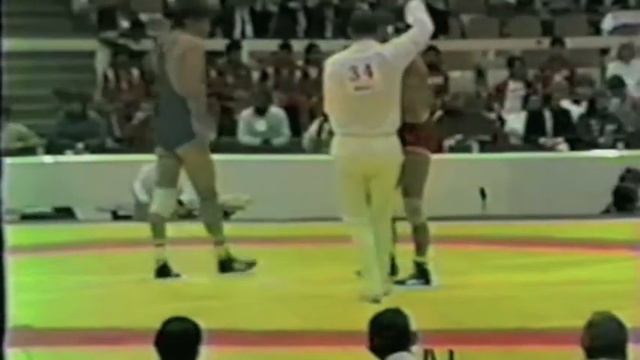 1986 Senior World Championships: 74 kg Dave Schultz (USA) vs. Pekka Rauhala (FIN) смотреть онлайн