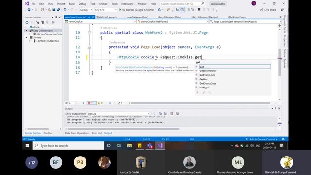 ASP.NET (WebForm) Cookies смотреть онлайн