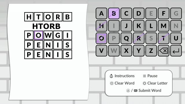 Wordbreaker by POWGI Platinum Walkthrough | Trophy & Achievement Guide - Crossbuy PS4/PS5 смотреть онлайн