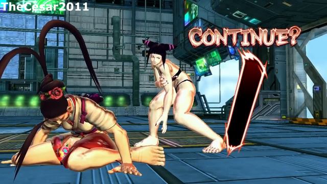 Ibuki & Juri GAME OVER SCREEN in DETAIL | Ultra Street Fighter IV Mods смотреть онлайн
