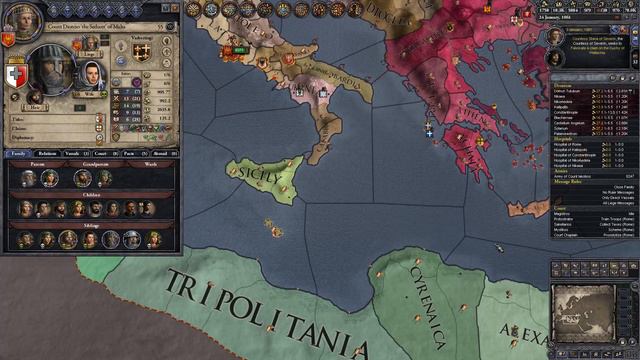 Let's Play "CK2: Youtuber Succession" Part 103 - Death Comes For Us All смотреть онлайн