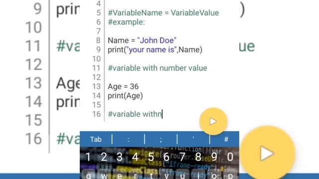Python lesson 1: Variable Declaration смотреть онлайн