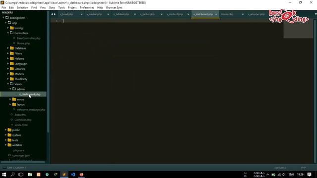 3. Tutorial Codeigniter 4 - Cara Integrasi Template AdminLTE 3 pada CodeIgniter 4 terbaru смотреть онлайн