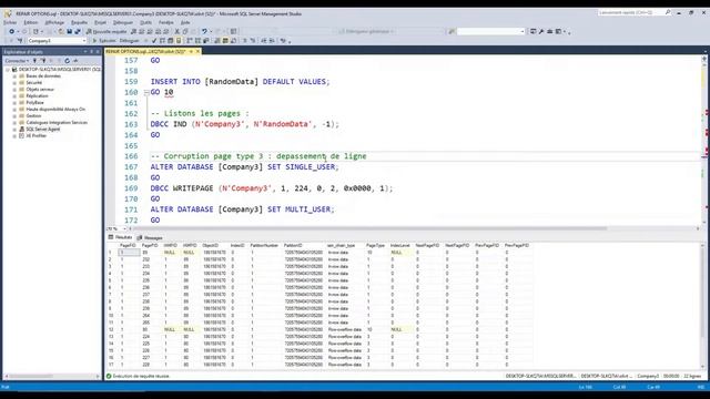 SQL corruption: Découvrez la commande REPAIR en Transact SQL. (exemple simple et concret) смотреть онлайн