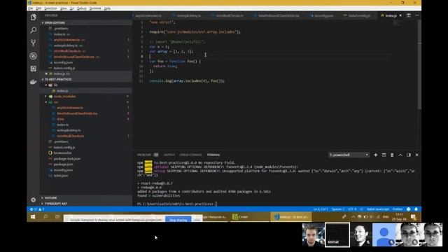 Minsk Json Typescript best practices смотреть онлайн