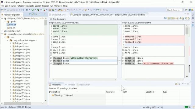 Eclipse 2019-09 IDE Improvements: General and Git смотреть онлайн