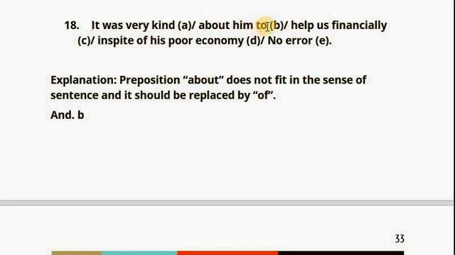 HOW TO FIND/CORRECT ERROR IN SENTENCE- STAGE 2, 4TH VIDEO (SBI, IBPS PO, Clerk, SSC, RRB,RBI) смотреть онлайн