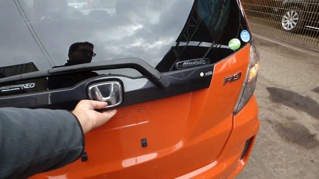 GT AUTOS IQUIQUE - HONDA FIT RS 2011 1.5cc AT NARANJA BODY KIT