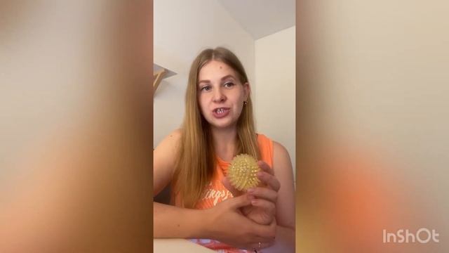 Масаж м’ячиком «Їжачок»/ Массаж мячиком «Ёжик» смотреть онлайн