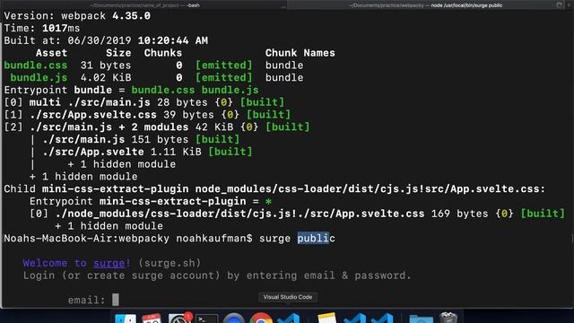 Svelte - Webpack (Setup and deploy with Surge in 3 minutes) смотреть онлайн