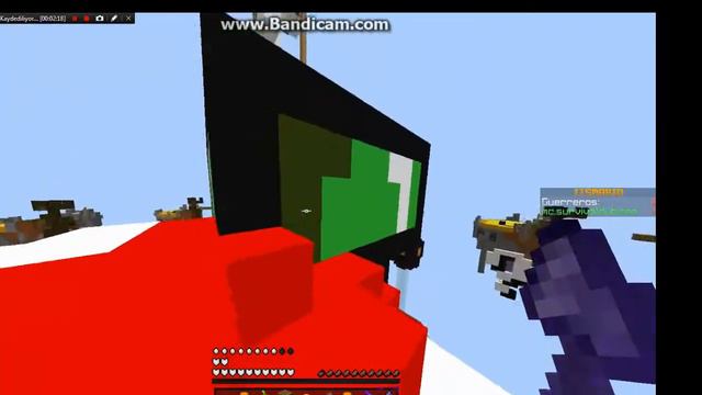 Minecraft Sky Wars Bölüm 2 (HAY BEN BÖYLE ŞANSA!!!!!!!) смотреть онлайн