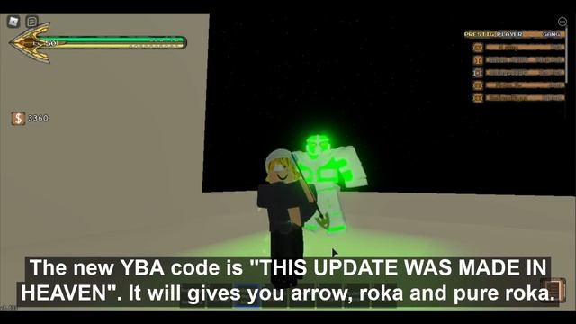 NEW YBA CODE (Your Bizarre Adventure) | Roblox смотреть онлайн