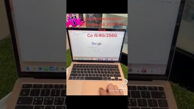 Macbook Air 13inch 2019 Gold Openbox !