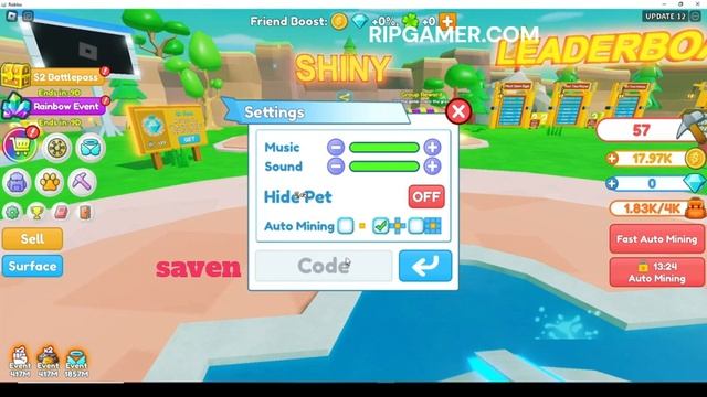 All Secret clicker mining simulator Codes 2023 | Codes for clicker mining simulator 2023 - Roblox смотреть онлайн