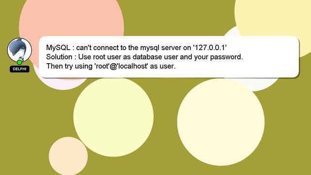 MySQL : can't connect to the mysql server on '127.0.0.1' смотреть онлайн