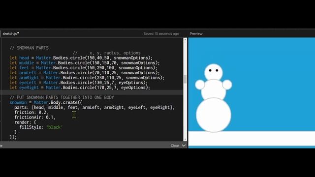10b How to make a compound body matter.js смотреть онлайн