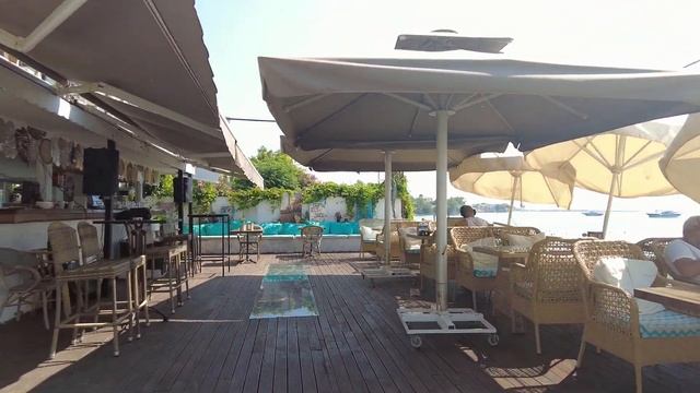 Набережная в Сиде. Кафе Бали. Турция 2023 смотреть онлайн