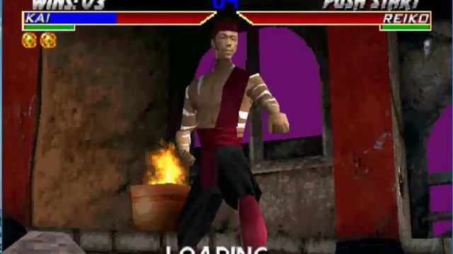 Mortal Kombat 4 - Playstation Gameplay #1 - Kai смотреть онлайн