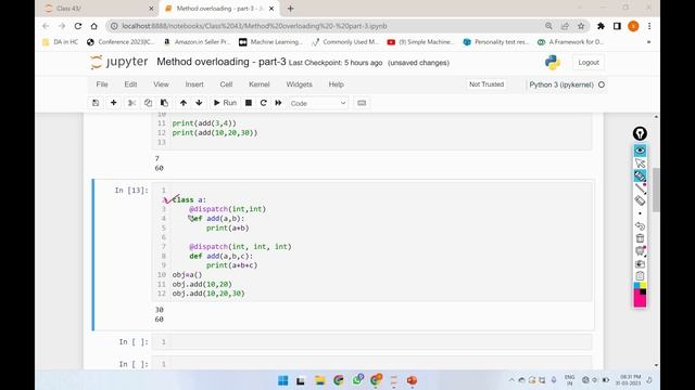 Learn Python programming in TAMIL |Method Overloading - Part 3 Multiple Dispatch| [Tamil] смотреть онлайн
