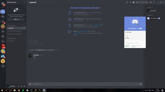 [1.12.X] DiscordMC Bot | Minecraft Server Plugin Tutorial | LavaRushHD смотреть онлайн