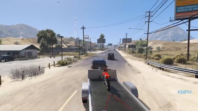 Je vais chercher ce MONSTRE sur GTA 5 ! Motocross Surpuissante смотреть онлайн