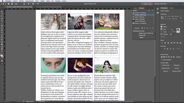 InDesign: Trabajando con Photoshop e Ilustrator 10. Editar archivos incrustados en Indesign. смотреть онлайн