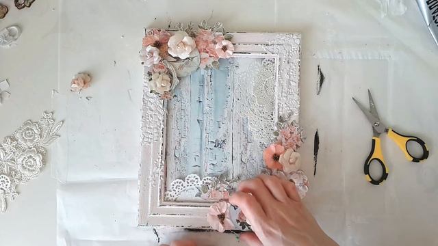 Wedding Shabby Chic  Photoframe