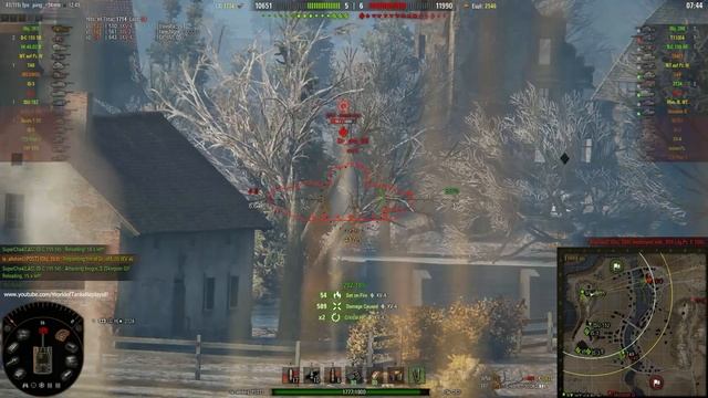 WoT Object 263 (Skinwot skin) 10.469 DMG 1.500 EXP - Erlenberg смотреть онлайн