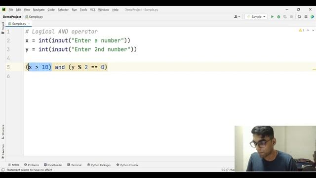 014. Logical Operators in python | Python Tutorial Series смотреть онлайн
