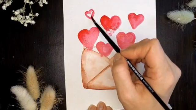 Рисуем мини-открытки вместе с artstrekoza.ru смотреть онлайн