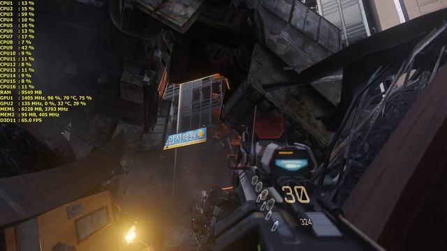 Call of Duty Advanced Warfare Windows 10 Performance | GTX 980 TI | 4K UHD смотреть онлайн