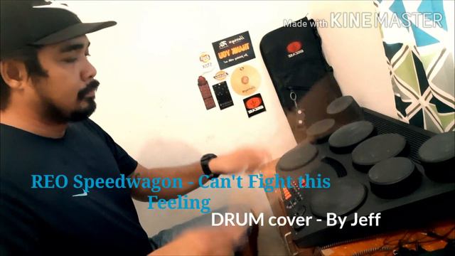 REO Speedwagon - Can't Fight This Feeling - Drum Cover By Jeff ( Yamaha DD75 ) смотреть онлайн