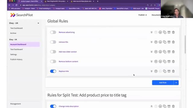 Quick demo of the SearchPilot - SEO A/B testing platform смотреть онлайн