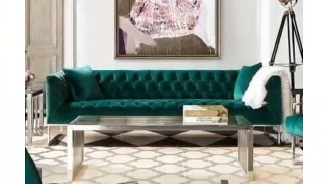 The most beautiful Velvet poshiesh Sectional Sofa set for livingroom/Designer sofa set for bedroom смотреть онлайн
