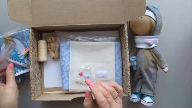 Набор для шитья куклы большеножки "Тина" смотреть онлайн