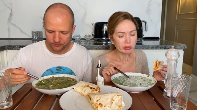 Окрошка и шаурма | аномальная жара и ретроградный Меркурий, что ты делаешь?Прекрати!!)? | мукбанг смотреть онлайн